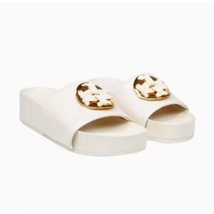 Tory Burch kira eleanor slide platform sandal leather